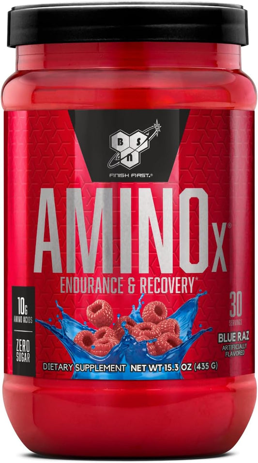 BSN Amino X Muscle Recovery & Endurance Powder with BCAAs 30 Servings