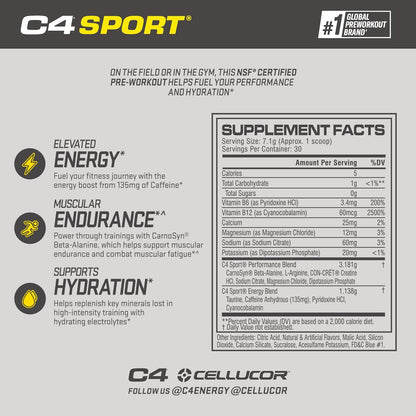 C4 Sport 30 Servings