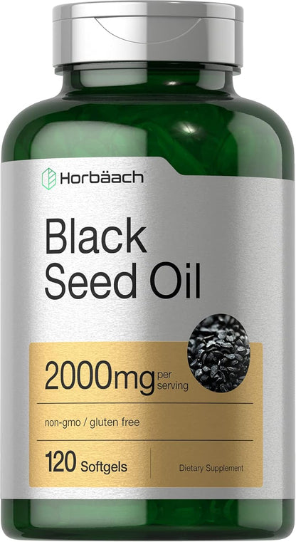 Horbäach Black Seed Oil Softgel Capsules