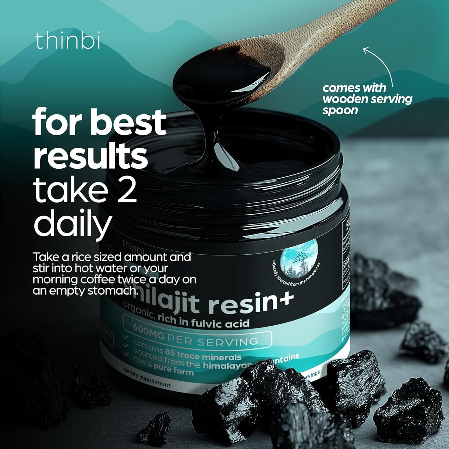 Thinbi Shilajit Resin 4oz